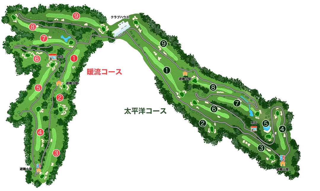 暖流・太平洋コース